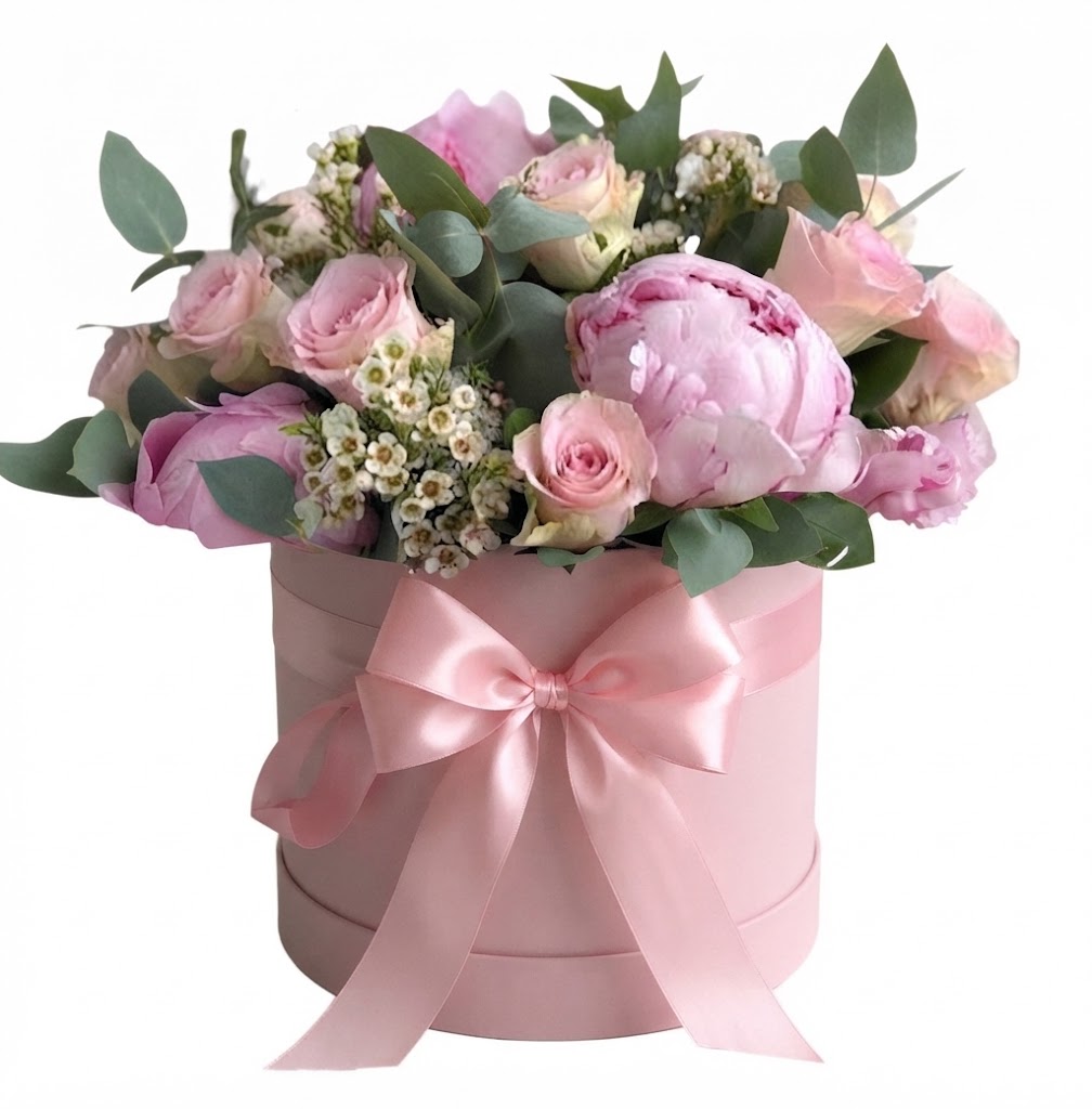 Lovely Box of Peonies & Roses