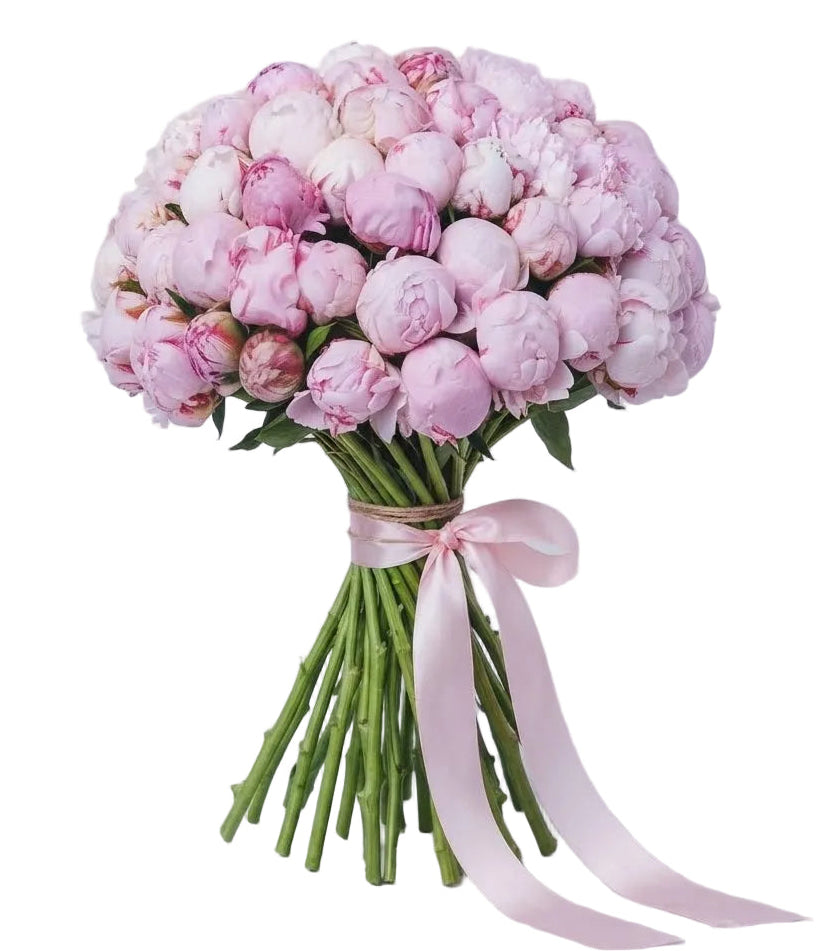 Luxury Pink Peonies Bouquet