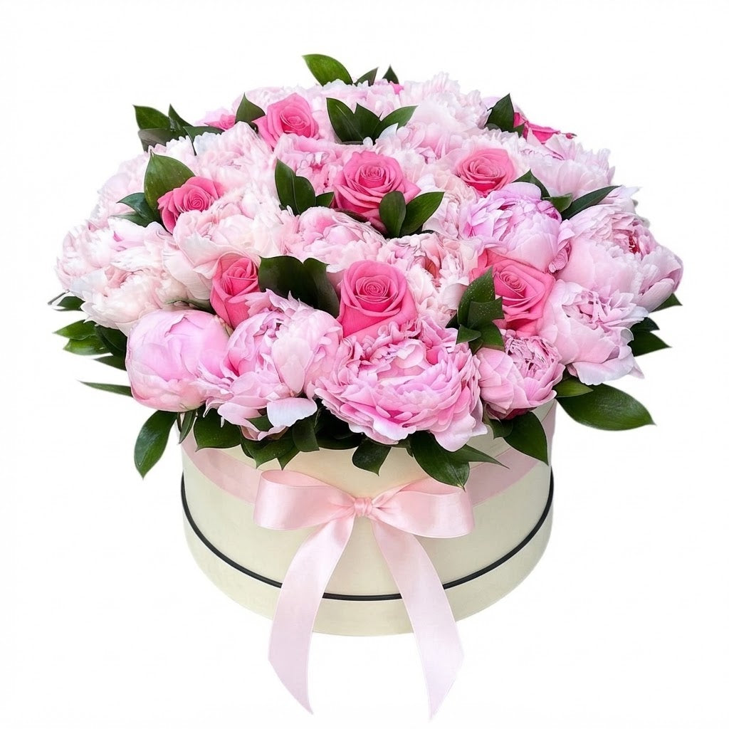 Pretty in Pink – Peonies & Roses Box