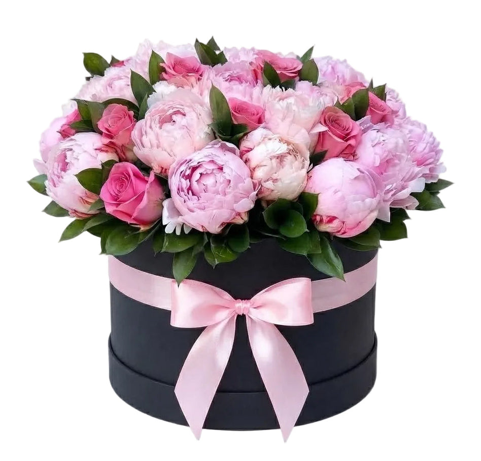 Pretty in Pink – Peonies & Roses Box