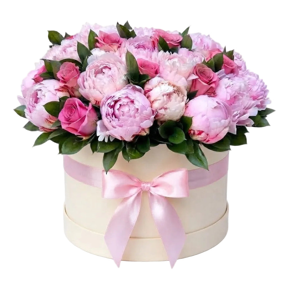Pretty in Pink – Peonies & Roses Box