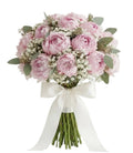 Refined Bouquet of Peonies with Gypsophila