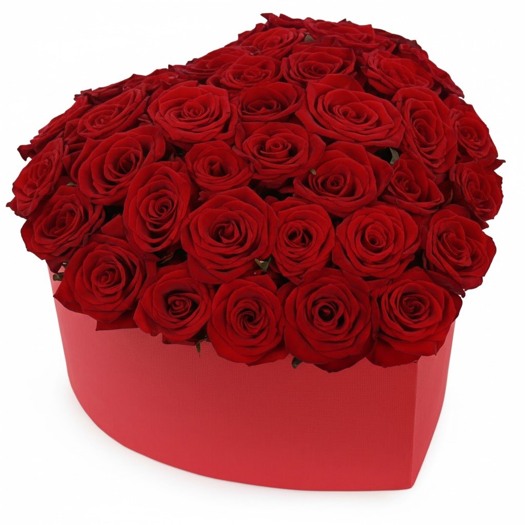 Classic Luxury Roses in a Box - Fresh Bouquet Co.