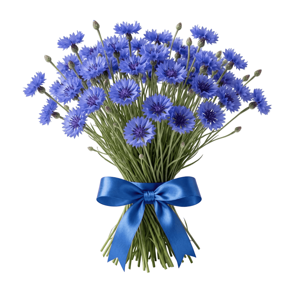 Cornflowers Bouquet - Fresh Bouquet Co.