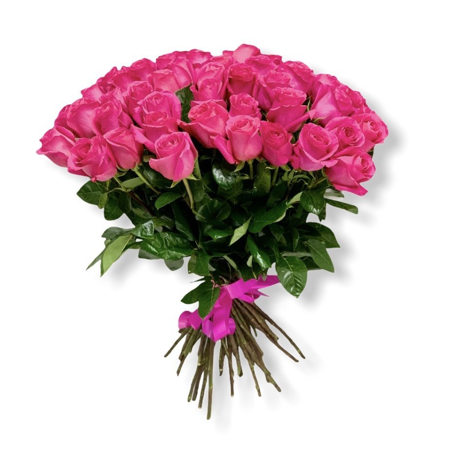 Madam Cerise Roses Bouquet - Fresh Bouquet Co.