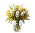 Mimosa and Hyacints Bouquet - Fresh Bouquet Co.
