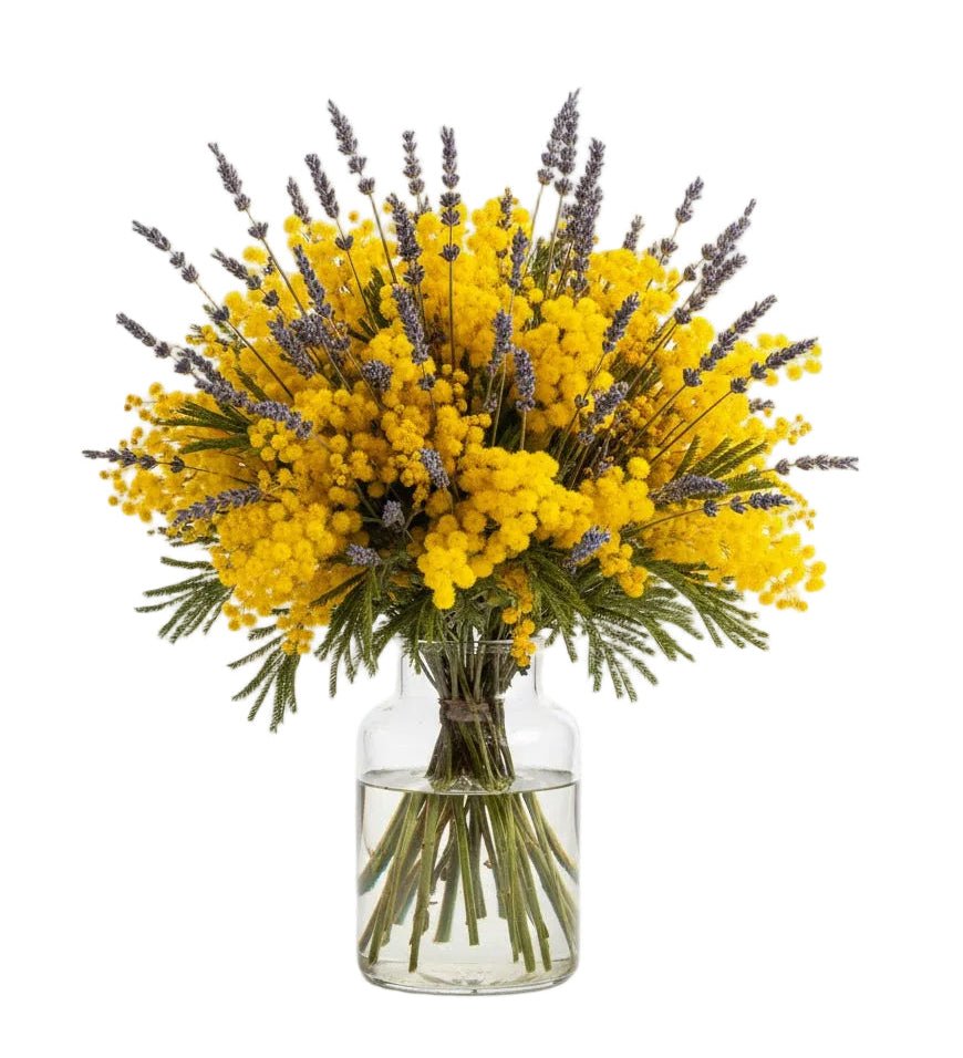 Mimosa & Lavender Bouquet - Fresh Bouquet Co.