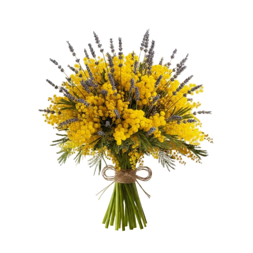 Mimosa & Lavender Bouquet - Fresh Bouquet Co.