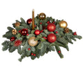 Red and Gold Baubles Centerpiece - Fresh Bouquet Co.