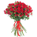 Red Spray Roses Bouquet - Fresh Bouquet Co.