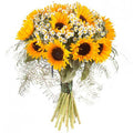 Sunflowers & Tanacetum Bouquet - Fresh Bouquet Co.